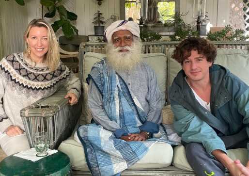 Charlie Puth With Sadh Guru