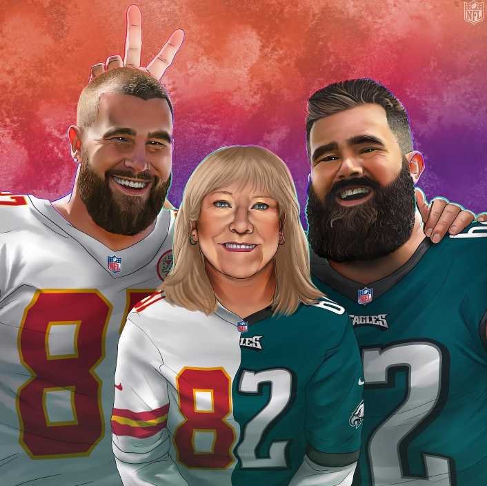 Donna Kelce family photo