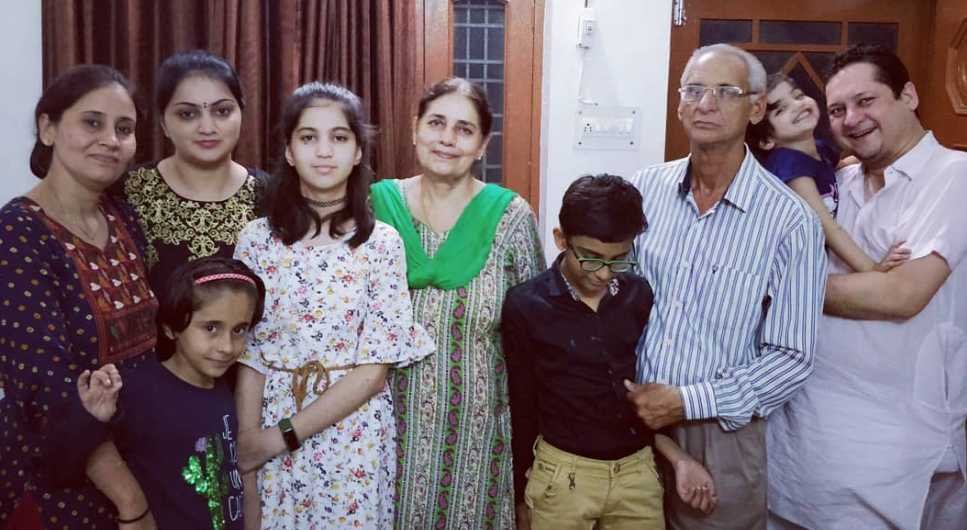 Ashish Sangwan's Family Photo