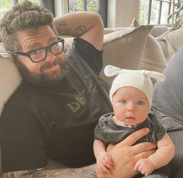Jack osbourne with his Daughter