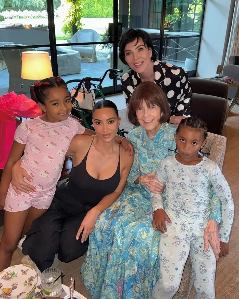 Kim Kardashian's family